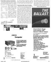 Maritime Reporter Magazine, page 25,  Jan 2001