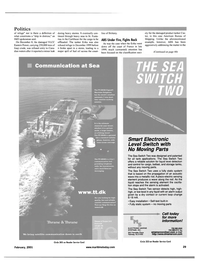 Maritime Reporter Magazine, page 29,  Feb 2001