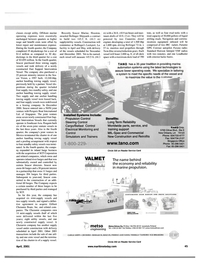 Maritime Reporter Magazine, page 45,  Apr 2001