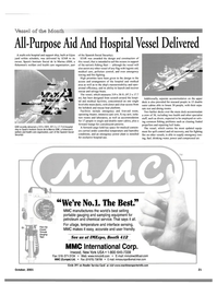 Maritime Reporter Magazine, page 21,  Oct 2001
