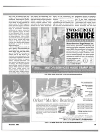 Maritime Reporter Magazine, page 39,  Nov 2001