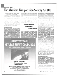 Maritime Reporter Magazine, page 20,  Jan 2003