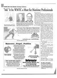 Maritime Reporter Magazine, page 34,  Sep 2003