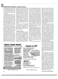 Maritime Reporter Magazine, page 40,  Sep 2003