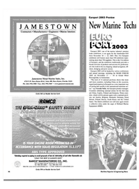 Maritime Reporter Magazine, page 48,  Oct 2003