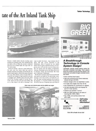 Maritime Reporter Magazine, page 32,  Feb 2004