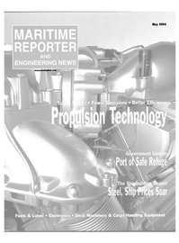 Maritime Reporter Magazine Cover May 2004 - The Propulsion Technology Yearbook
