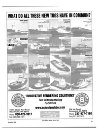Maritime Reporter Magazine, page 55,  Nov 2004