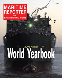 Maritime Reporter Magazine Cover Jun 2005 - Annual World Yearbook