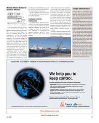 Maritime Reporter Magazine, page 19,  Jul 2005