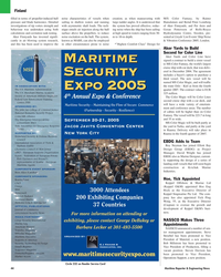Maritime Reporter Magazine, page 44,  Aug 2005