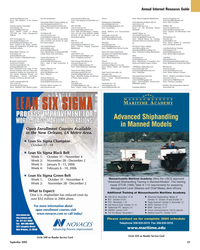 Maritime Reporter Magazine, page 53,  Sep 2005
