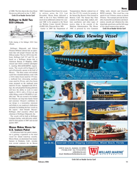 Maritime Reporter Magazine, page 13,  Feb 2, 2006