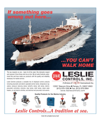 Maritime Reporter Magazine, page 3rd Cover,  Mar 2006