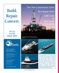 Maritime Reporter Magazine, page 3rd Cover,  Apr 2006