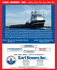 Maritime Reporter Magazine, page 4th Cover,  Apr 2006