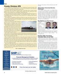 Maritime Reporter Magazine, page 14,  May 2006