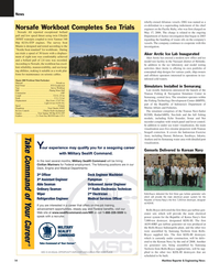 Maritime Reporter Magazine, page 14,  Aug 2006