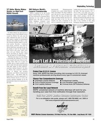 Maritime Reporter Magazine, page 33,  Aug 2006