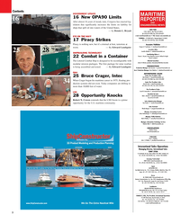 Maritime Reporter Magazine, page 2,  Aug 2006