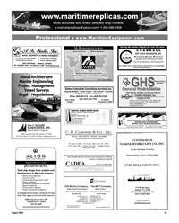 Maritime Reporter Magazine, page 55,  Aug 2006