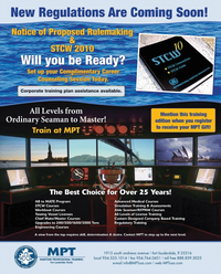 Maritime Reporter Magazine, page 1,  Jan 2011