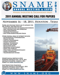 Maritime Reporter Magazine, page 3rd Cover,  Jan 2011