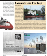 Maritime Reporter Magazine, page 63,  Mar 2011