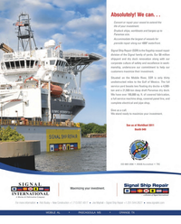 Maritime Reporter Magazine, page 3rd Cover,  Nov 2011
