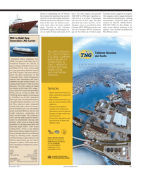 Maritime Reporter Magazine, page 11,  Nov 2011