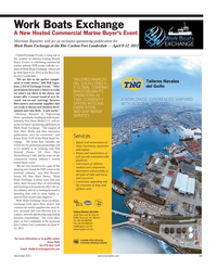 Maritime Reporter Magazine, page 11,  Dec 2011