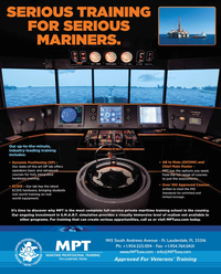 Maritime Reporter Magazine, page 2nd Cover,  Apr 2012