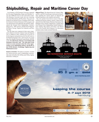 Maritime Reporter Magazine, page 13,  May 2012