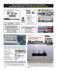 Maritime Reporter Magazine, page 63,  May 2012