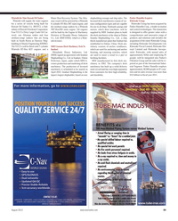 Maritime Reporter Magazine, page 89,  Aug 2012