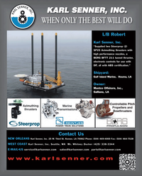Maritime Reporter Magazine, page 4th Cover,  Oct 2012