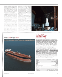Maritime Reporter Magazine, page 37,  Dec 2012