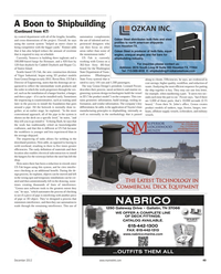 Maritime Reporter Magazine, page 49,  Dec 2012
