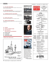Maritime Reporter Magazine, page 4,  Mar 2014