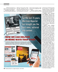 Maritime Reporter Magazine, page 42,  Jul 2014