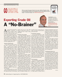 Maritime Reporter Magazine, page 8,  Sep 2014
