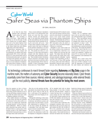 Maritime Reporter Magazine, page 20,  Jan 2016