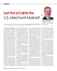 Maritime Reporter Magazine, page 16,  Feb 2017