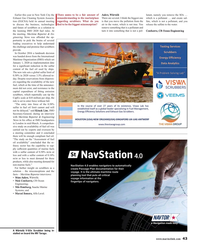 Maritime Reporter Magazine, page 43,  May 2018