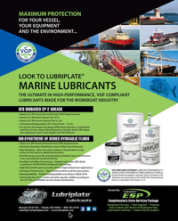 Maritime Reporter Magazine, page 3rd Cover,  Sep 2018