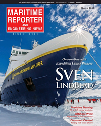 Maritime Reporter Magazine Cover Mar 2019 - Cruise Shipping