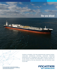 Maritime Reporter Magazine, page 2nd Cover,  Apr 2019