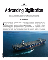 Maritime Reporter Magazine, page 20,  May 2019