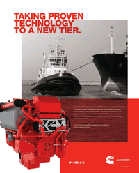 Maritime Reporter Magazine, page 3rd Cover,  Aug 2019