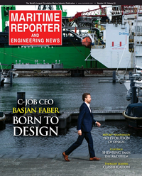 Maritime Reporter Magazine Cover Oct 2019 - Marine Design Annual